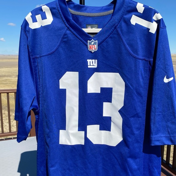 New York Giants Odell Beckham Jr NFL Nike On Field Jersey - Picture 2 of 8